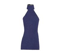 Robe de Poupée Tenue Féminine Vêtement de Modèle Accessoire de 6 Pouces Costume de Personnage Au Design Élégant Approprié pour Exposition et Jeu Éduca, Marine