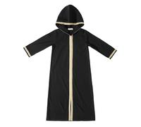 Robe de prière Musulmane Abaya pour bébé Fille - Robe Maxi avec Hijab - Robes de prière Islamique pour Nouveau-né - Robes Islamique Ramadan Caftan Dubaï - Couleur Unie - Deux pièces 18mois-14ans