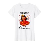 Robe de princesse chinoise pour fille Dabbing Star T-Shirt