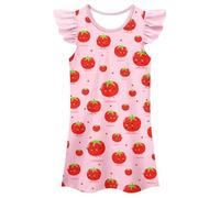 Robe De Princesse Fille 4 Ans-Robes D'éTé DéContractéEs pour Filles, Imprimé Animal, sans Manches, pour Enfants en Bas âGe, Confortables, Coupe Ample, pour Dormir, De 3 à 10 Ans