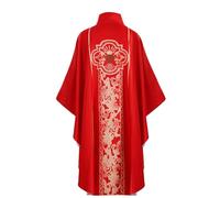 Robe de princesse médiévale pour femme de style médiéval avec pantalon long pour toute l'année. Parfait pour les événements cosplay, costume de cosplay viking (rouge, taille unique)