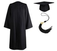 Robe de remise des diplômes pour, capuchon de graduation de la maternelle et robe | Ensemble de capuchon de robe avec 2025 glands,Robe de chorale, accessoires d'habillage pour la