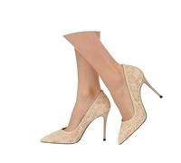 Robe de soirée élégante avec Escarpins à Talons Aiguilles Bout Pointu et Lacets, Parfaite pour Un Mariage, Un Bal de Promo ou Une fête Chic, confectionnée en Tissu satiné de Haute qualité pour Un