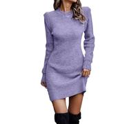 Robe de Soirée Grande Taille Noel Femme Robe Tshirt Manches Longues Élégante Dress Petite Robe Taille Haut Sexy Robe à Carreaux Décontractée robe courte moulante satin jupe transparente dentelle