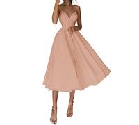 Robe de soirée longue pour femme, robe de cocktail, robe d'invitée de mariage, col en V profond, robe de bal pour adolescente, club, vacances, fête, anniversaire, rose, M