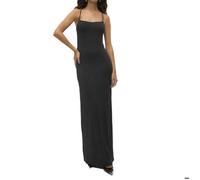 Robe de soirée midi Vero Moda noire et argentée S