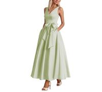 Robe de soirée pour femme, tenue du Nouvel An, robe maxi à volants, robe de cocktail, robe de bal, robe de Noël, robe de confirmation, robe de mariage, robe de bal