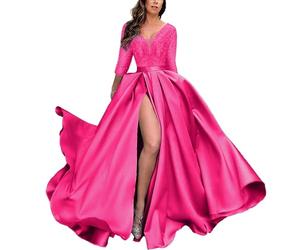 Robe De Soirée Robe De Mariée Mere La Mariee Tenue pour Mariage Velours Femme Rouge Bleu Roi Ceremonie Longue Chic Nouvel an Cérémonie Victorienne Et Elegante Strass Noire Cocktail XXL Bapteme Sequin