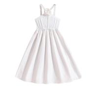 Robe de Soirée Robes d'anniversaire Ceremonie Mariage Fête Robes de Filles Princesse Manches Courtes Col Rond Anniversaire Formel fête Mariage Baptême Demoiselle d'honneur Communion Robe