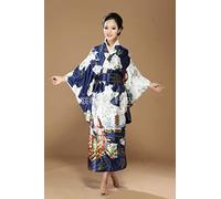 Robe de soirée traditionnelle japonaise vintage pour femme Geisha Kimono vintage pour femme Costume de spectacle de scène Cosplay