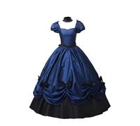 Robe de soirée Victorienne Médiévale pour Femme Robe Gothique de Soirée Cocktail Elegante Lolita Party Swinging