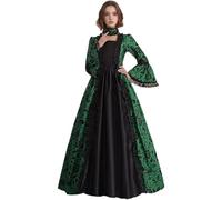 Robe de soirée Victorienne médiévale pour Femme Robe Gothique Robe de soirée Cocktail Elegante