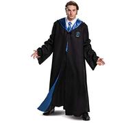 Robe de sorcier Harry Potter pour adultes, maison de Poudlard, thème du monde de la magie accessoire de déguisement de qualité cinéma