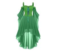 Robe de Sorciere Femme Déguisement Raiponce Adulte Deguisement Halloween Taille Soirée Adulte Petit Hallowen Sorcier Costumes Tenue Malefique Sorcière Costume de Pirate Femme XL