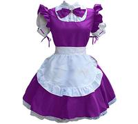 Robe de soubrette pour femme, robe décontractée pour femme, robe de costume kawaii mignonne, robe tendance, faux col, robe de soubrette française, tablier fantaisie, robe courte d'été japonaise, anime