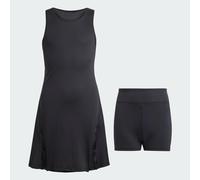 adidas Fille Girls Club Tennis Dress, Black, 13-14 Years