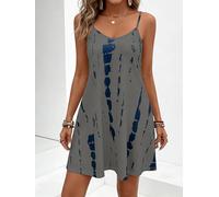 Robe débardeur décontractée sans manches pour femme - Robe trapèze confortable pour la maison