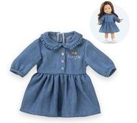 Robe Denim Manches Longues pour poupée ma Corolle Bleu G