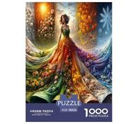 Robe des Quatre Saisons Puzzle 1000 Pièces pour Adultes Et Enfants Dès 14 Ans Jeu De Patience Et De Réflexion Divertissement Créatif Cadeau Classiques - Activité Familiale Parfaite 38x26cm/1000pcs