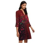 Robe Desigual Valentina - Femme - Rouge - Silhouette élégante - Imprimé floral 36