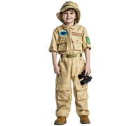 Robe Dessus America-Boys Séduisante Gardien de Zoo Amusant Jeu Costume-Polyester
