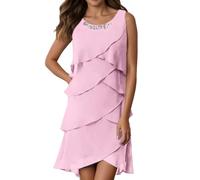 Robe d'été bohème sans Manches élégante Robes Courte Col en V Manches Courtes Imprimé Ethnique Rétro Mini Robe Printemps et Eté Maxi Tartan Dresses Cache Couvrir Beach Maillots de Bain Cover Up 2025