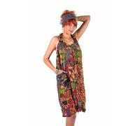 Robe D'Été Dos-Nu Respirant Léger En Magnifique Puissant Couleurs