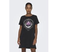 Robe d'été imprimée à manches courtes femme ONLY Longue robe en coton