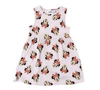 Robe d'été Minnie Mouse pour Filles - Robe sans Manches Minnie Mouse, vêtement décontracté pour Filles, Confortable et légère, idéale au Quotidien, Taille 4 Ans