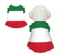 Robe d'été pour chien avec drapeau du Koweït - Vêtement pour petit chien et chat
