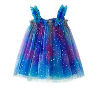 Robe d'halloween Costume Tutu pour bébé Fille de sorcière Déguisement Noire Halloween Zombie Mariée Fantôme Maxi Tulle Bal Citrouille Chauve-Souris Impression 3-12 Ans