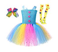 Robe d'halloween pour Fille de soirée Filles Costume sorcière Déguisement Galets bébé Enfant Tutu Fête des Morts