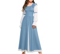 Robe Dirndl Allemande pour Femme Chic Costume Bavarois Bavière Oktoberfest De Cocktai Vintage Grande Taille Traditionnelle Festival Femmes