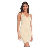Robe dos nu décolleté plongeant femme Magic Bodyfashion Beige 2XL