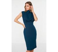 Robe Droite - Bleu 36