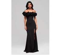 Robe du Soir Margaret Maxi - Ombre - Pour Femme - Noir L