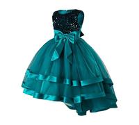 Robe Elegante Enfant Fille - Robe féerique pour Fille - Robe élégante inspirée des Contes Tenue Parfaite pour Les Occasions spéciales Couture Douce et Confortable