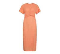 Robe élégante pour femme avec manches courtes et détail noué