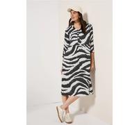 Robe en coton à motifs