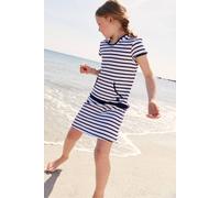 Robe en coton épais balancelle enfant blanc/navire 14A