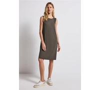 Street One Femme Robe en couleur unie in Marron, in size: 42