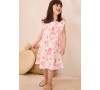 Petit Béguin - Robe Enfant en Gaze de Coton Bahamas