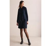 Robe en jacquard léopard