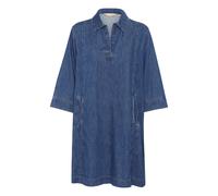 CULTURE Robe-chemise 'Pin Arpa' bleu denim, Taille 38