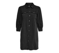 ONLY Femme Onlfelica DNM Dress Noos Robe, Noir Délavé, M EU