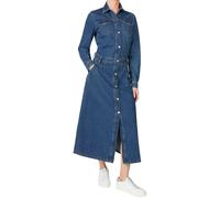 Pepe Jeans Becky Denim Long Sleeve Dress Bleu S Femme