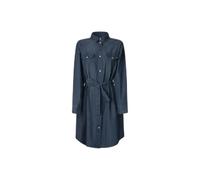 Pepe Jeans Victoria Denim Long Sleeve Dress Bleu M Femme