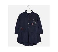 Robe en jean - MAYORAL - Bleu navy - 100% coton - Fille - Enfant 2 ans