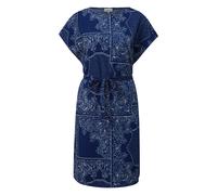 Robe en jersey à motifs coupe ample femme s.Oliver Bleu 34