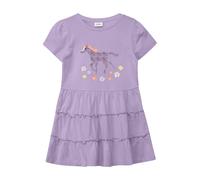 Robe en jersey avec manches bouffantes et dÃ©tails pailletÃ©s fille s.Oliver Violet 7 ans